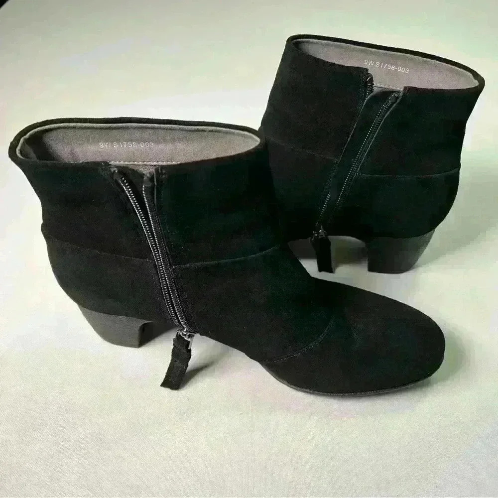 Softwalk Women's leather Boots size 9W new nb - Picture 4 of 15